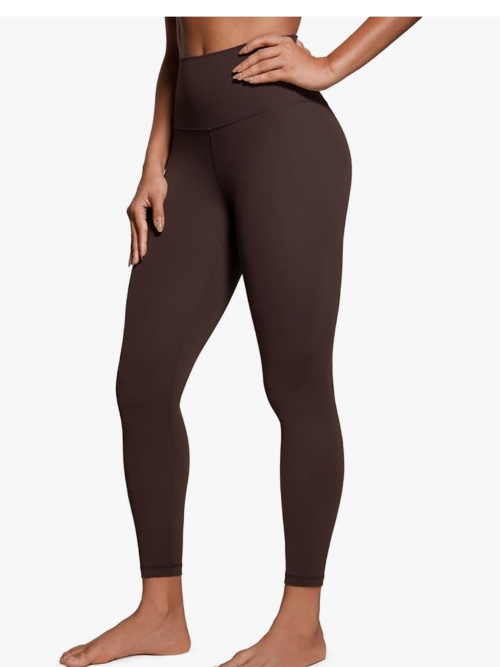CRZ YOGA Butterluxe Leggings 25" - Brown - Size XL